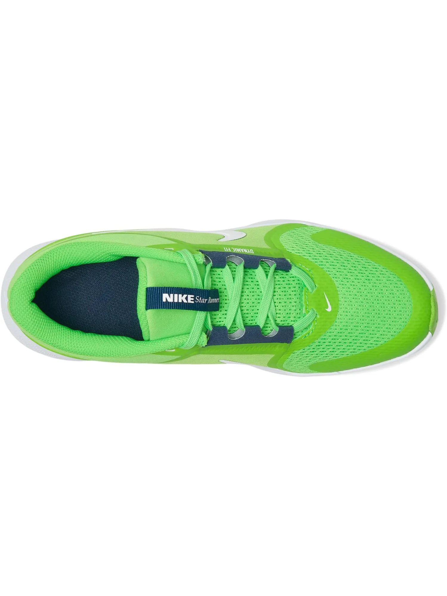 Кроссовки Nike Kids Star Runner 5 — изображение 2 из 7, зеленый/белый/фиолетовый