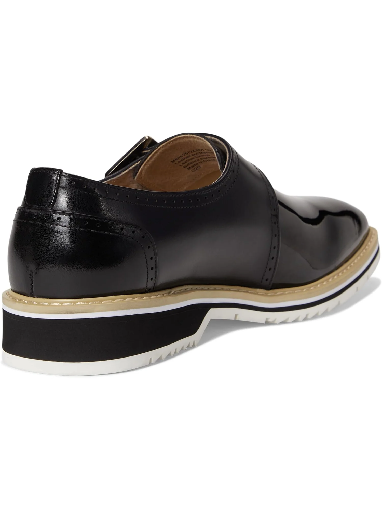 Оксфорды Stacy Adams Men's Bartram Monk Strap — изображение 5 из 7, черный