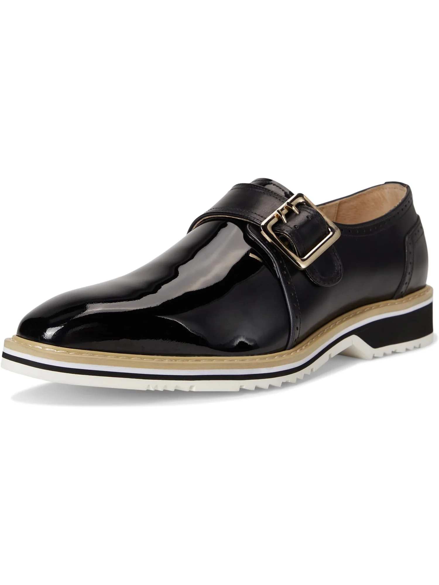 Оксфорды Stacy Adams Men's Bartram Monk Strap — изображение 7 из 7, черный
