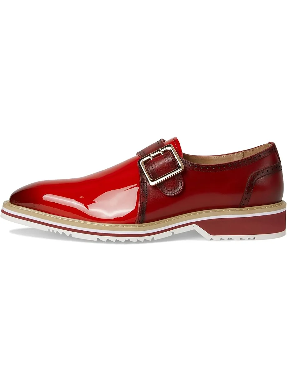 Оксфорды Stacy Adams Bartram Monk Strap — изображение 4 из 7, красный