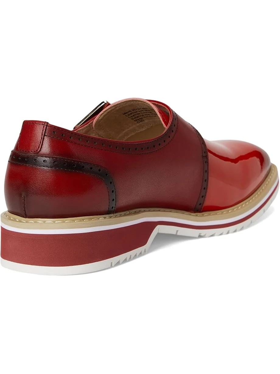 Оксфорды Stacy Adams Bartram Monk Strap — изображение 5 из 7, красный