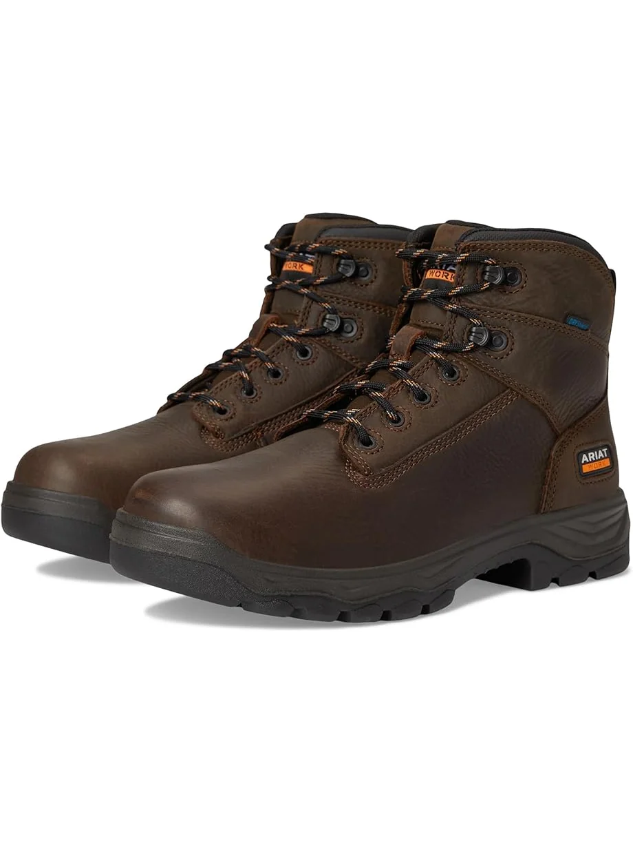 Ботинки Ariat Turbo Duratread 6" Waterproof Work Boots — изображение 1 из 7, коричневый