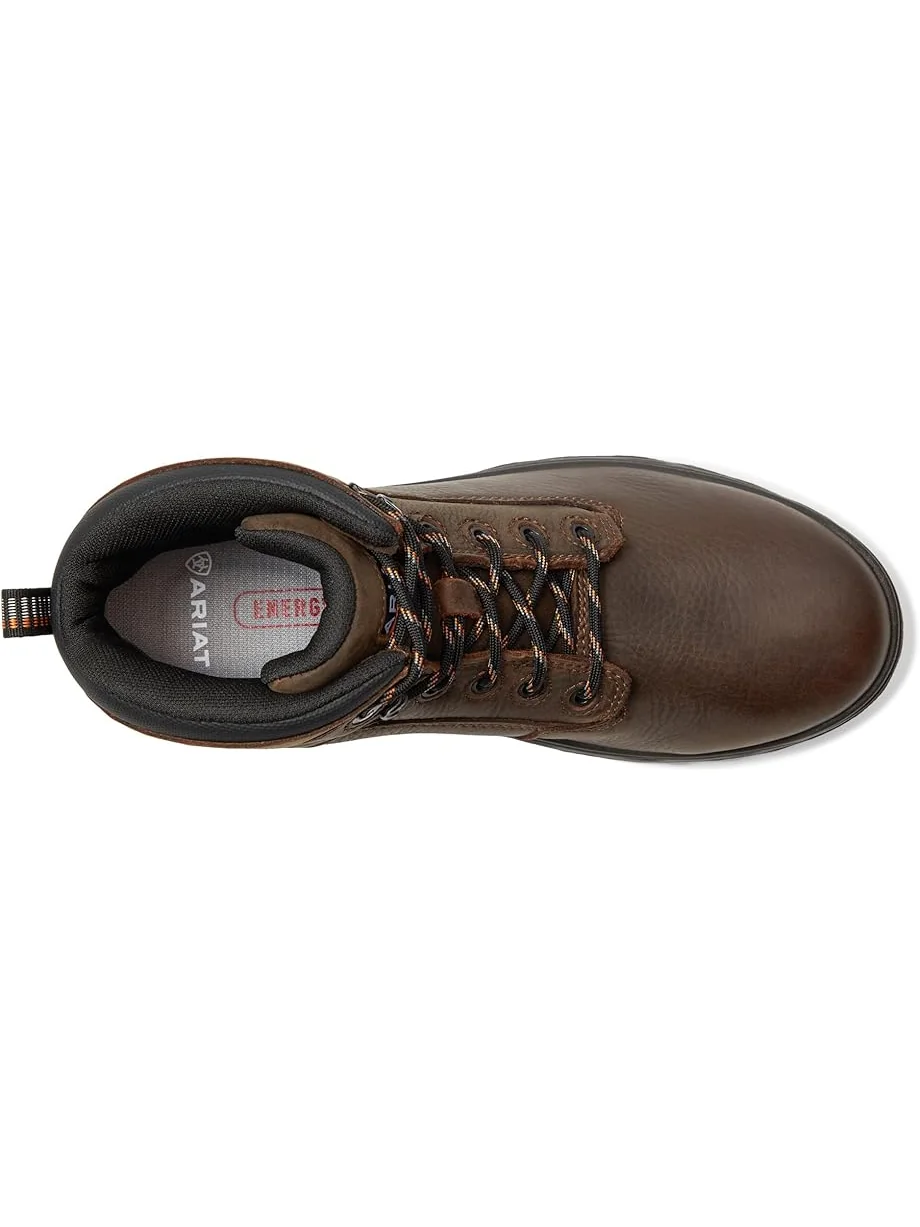 Ботинки Ariat Turbo Duratread 6" Waterproof Work Boots — изображение 2 из 7, коричневый