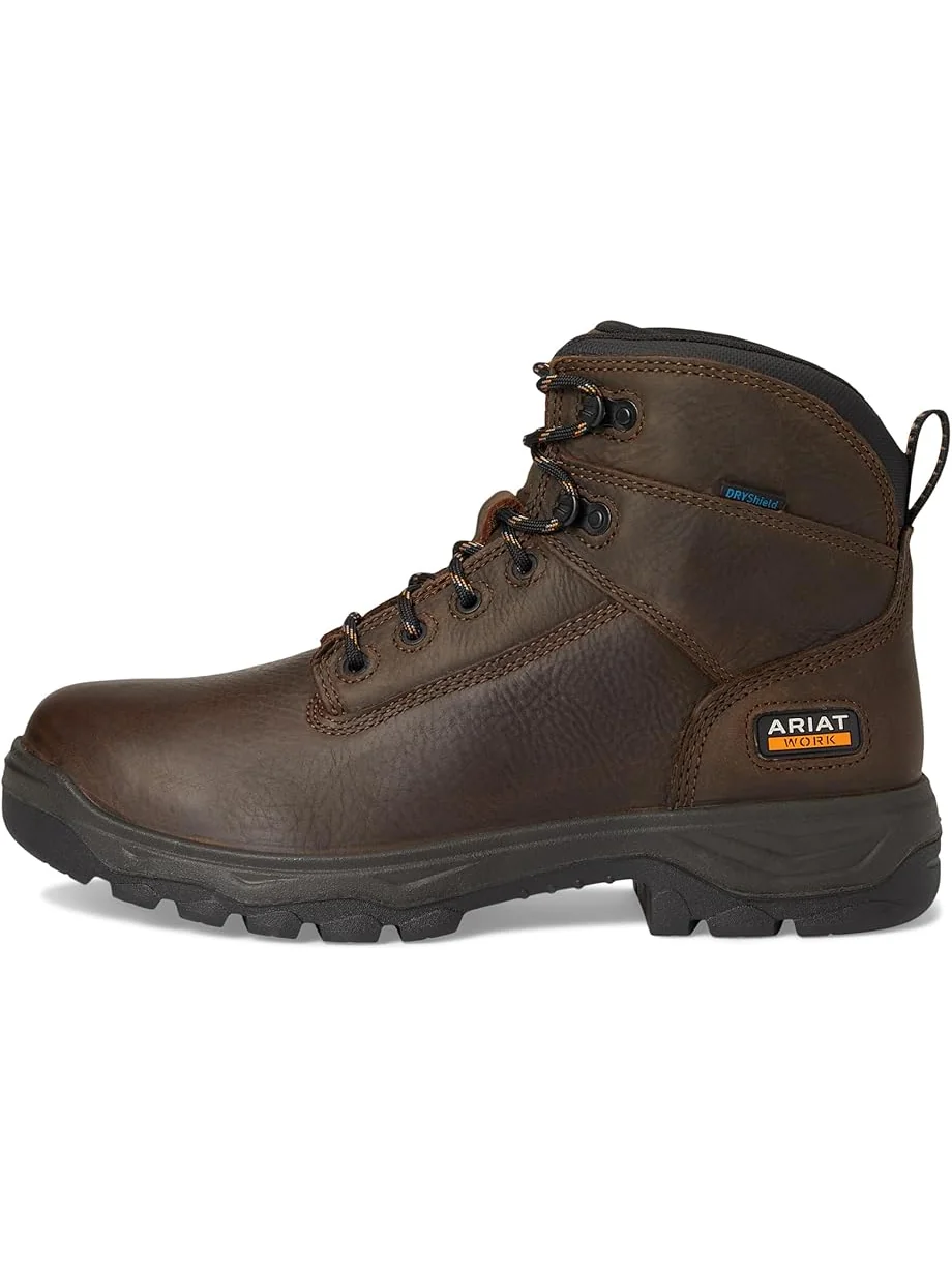 Ботинки Ariat Turbo Duratread 6" Waterproof Work Boots — изображение 4 из 7, коричневый