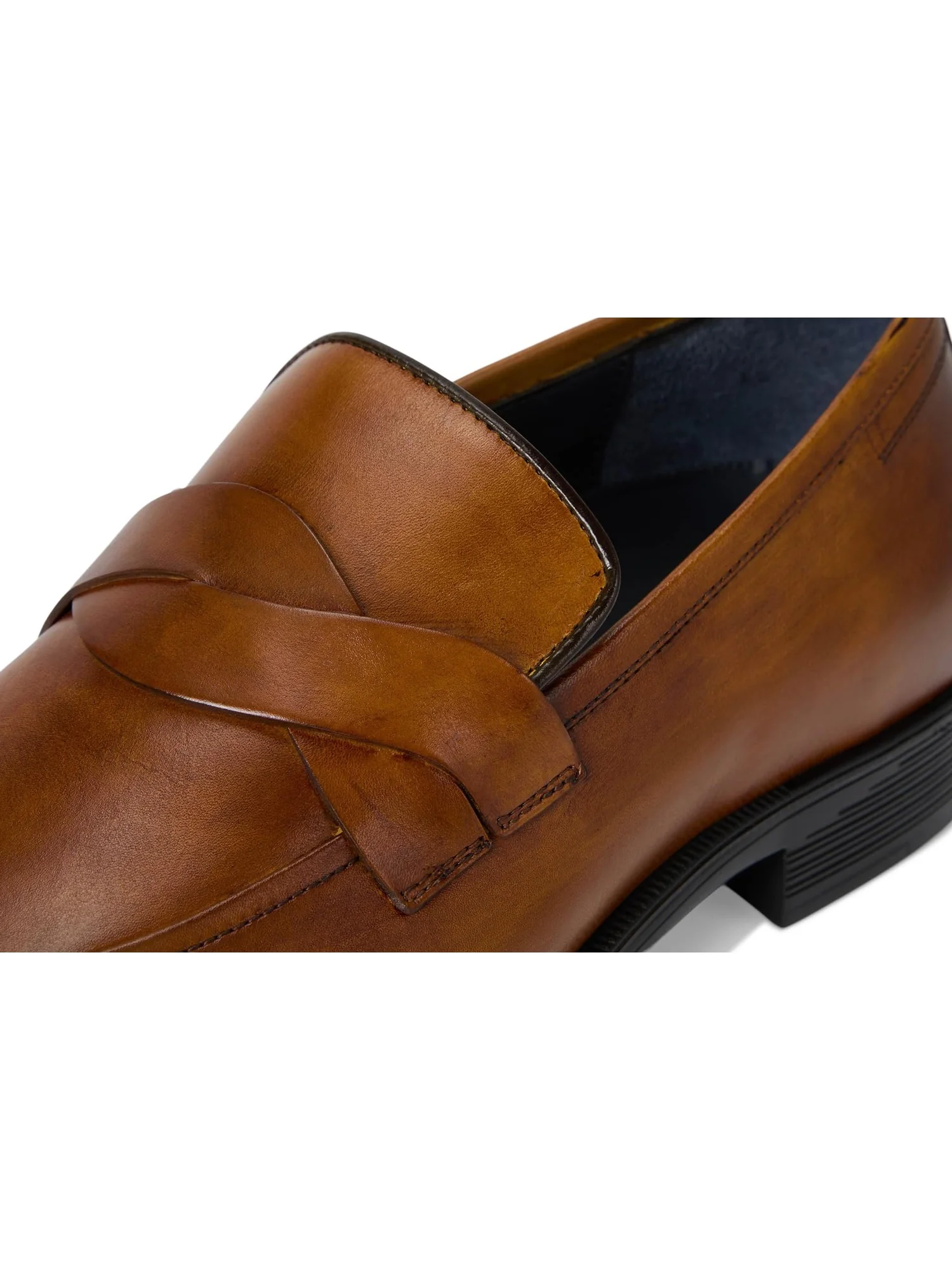 Лоферы Johnston & Murphy Collection Flynch Braided Strap Loafer — изображение 6 из 7, бежевый