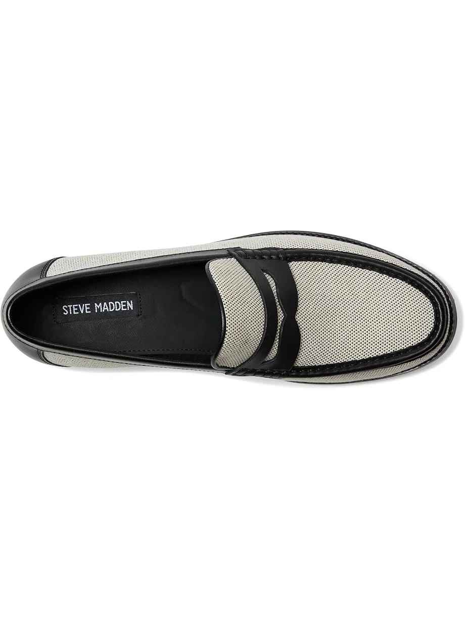 Лоферы Steve Madden Castille — изображение 2 из 7, черный/бежевый