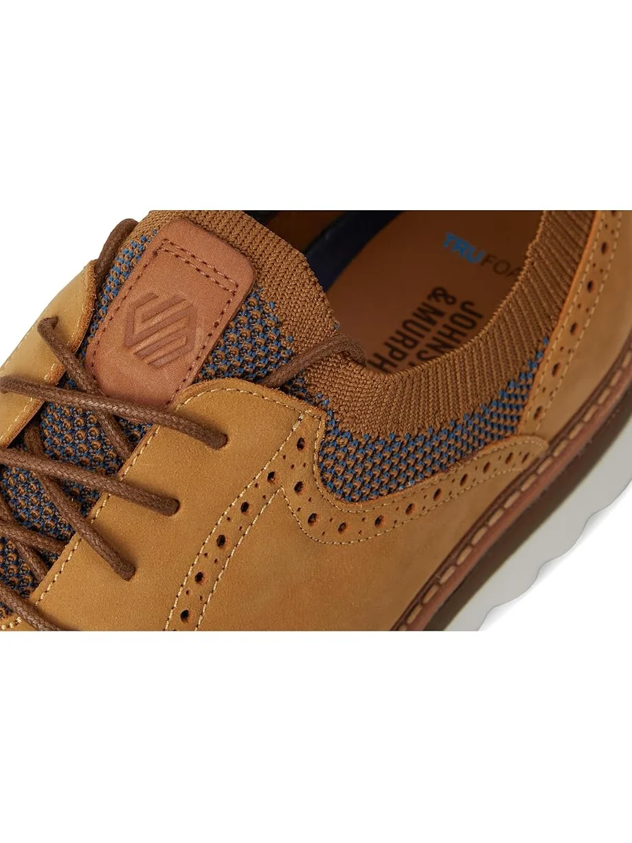 Кроссовки Johnston & Murphy Braydon Saddle — изображение 6 из 7, бежевый мульти/бежевый