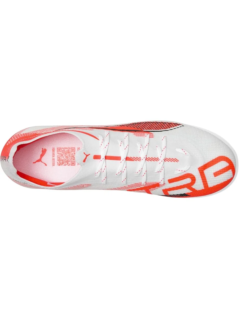 Кроссовки PUMA Ultra 5 Pro Firm, Artificial Ground Soccer Cleats — изображение 2 из 7, белый-черный-красный