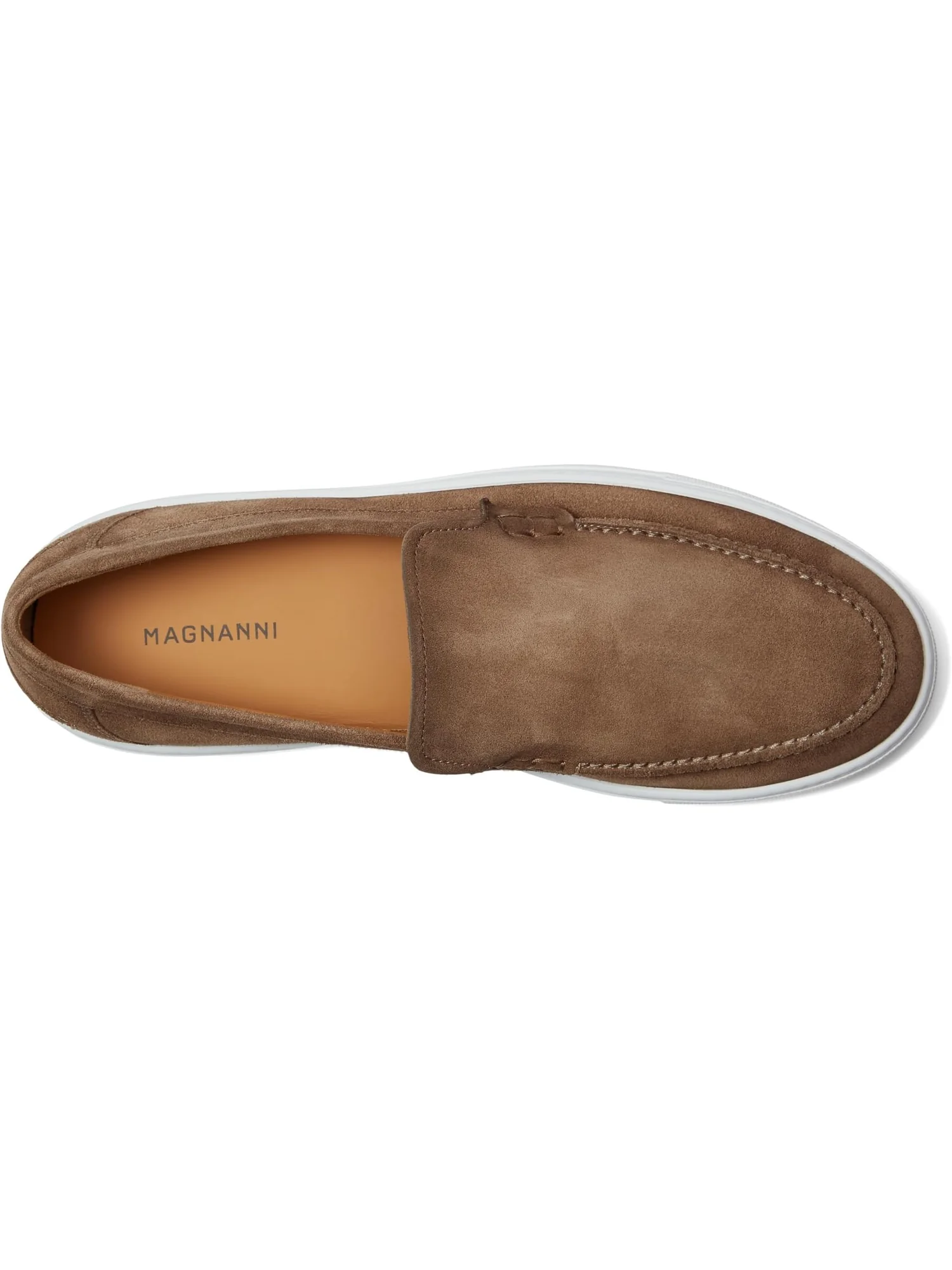 Лоферы Magnanni Mocasin Slip, цвет Castoro Suede — изображение 2 из 7