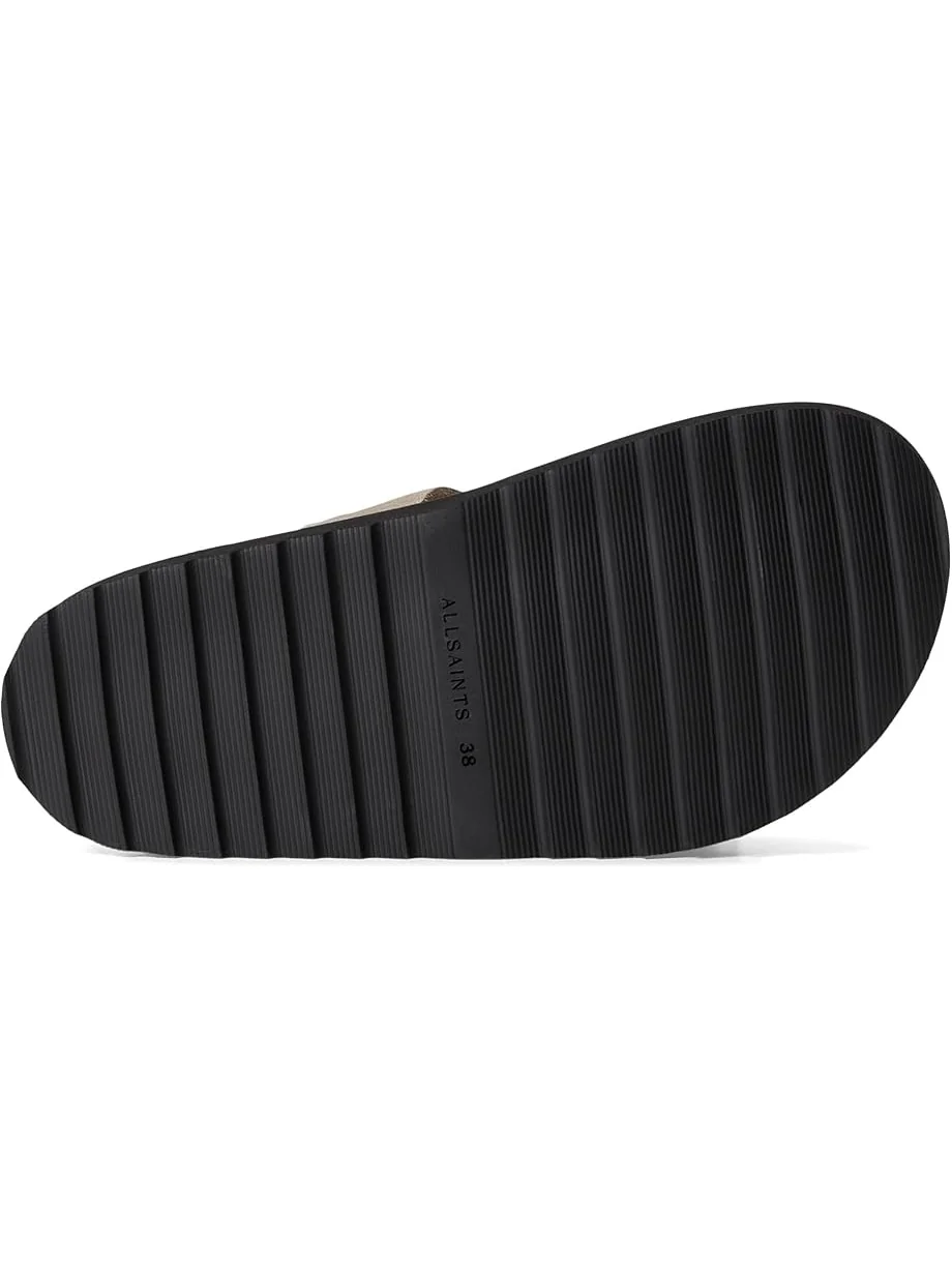 Сандалии AllSaints Isla Sandal — изображение 3 из 7, песочный коричневый