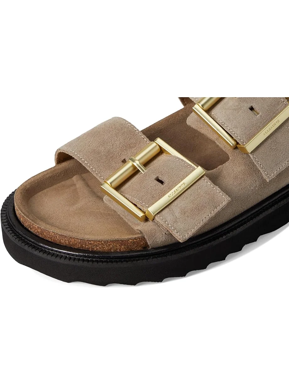 Сандалии AllSaints Isla Sandal — изображение 6 из 7, песочный коричневый