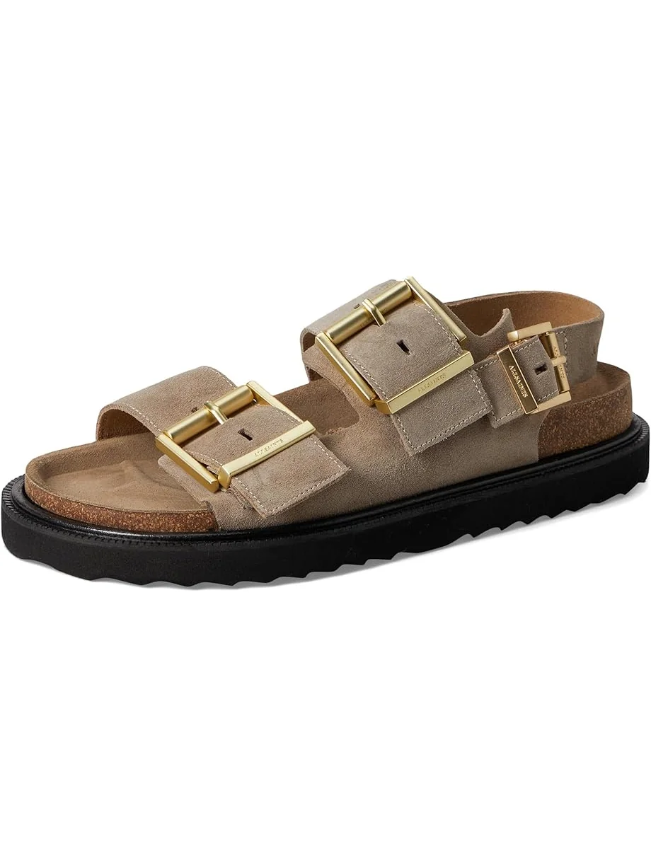 Сандалии AllSaints Isla Sandal — изображение 7 из 7, песочный коричневый