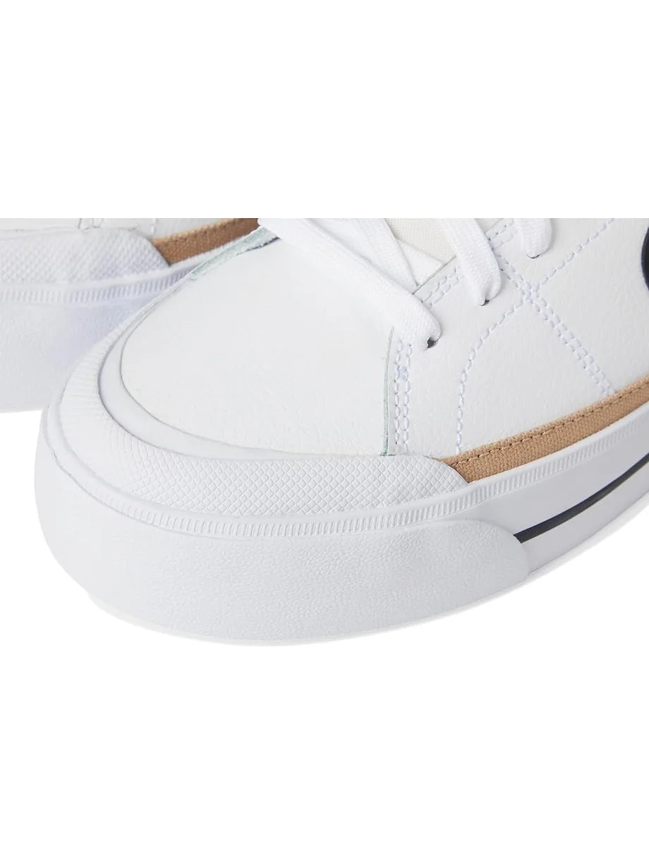 Кроссовки Nike Court Legacy Lift — изображение 6 из 7, белый/черный//оранжевый