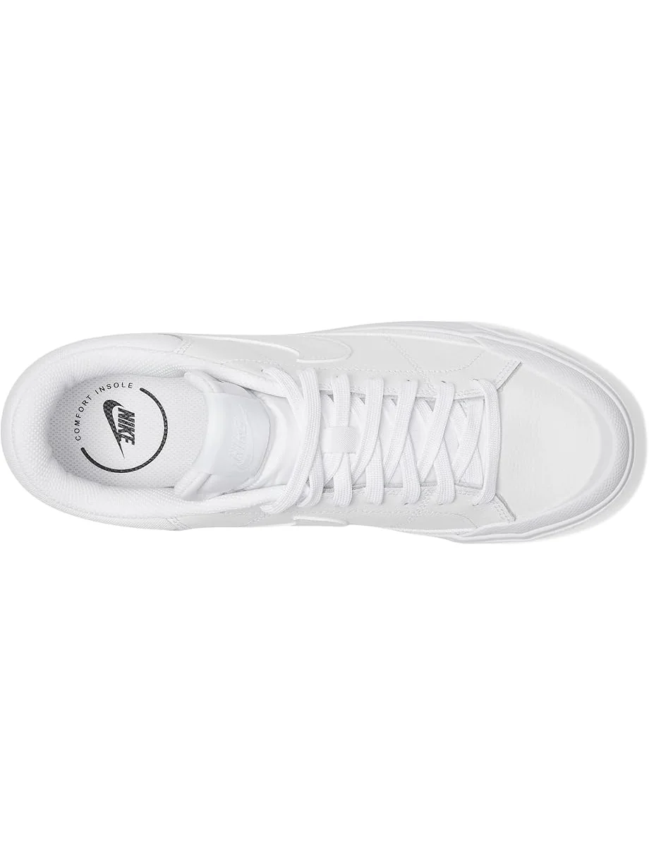 Кроссовки Nike Court Legacy Lift — изображение 2 из 7, белый/белый/белый