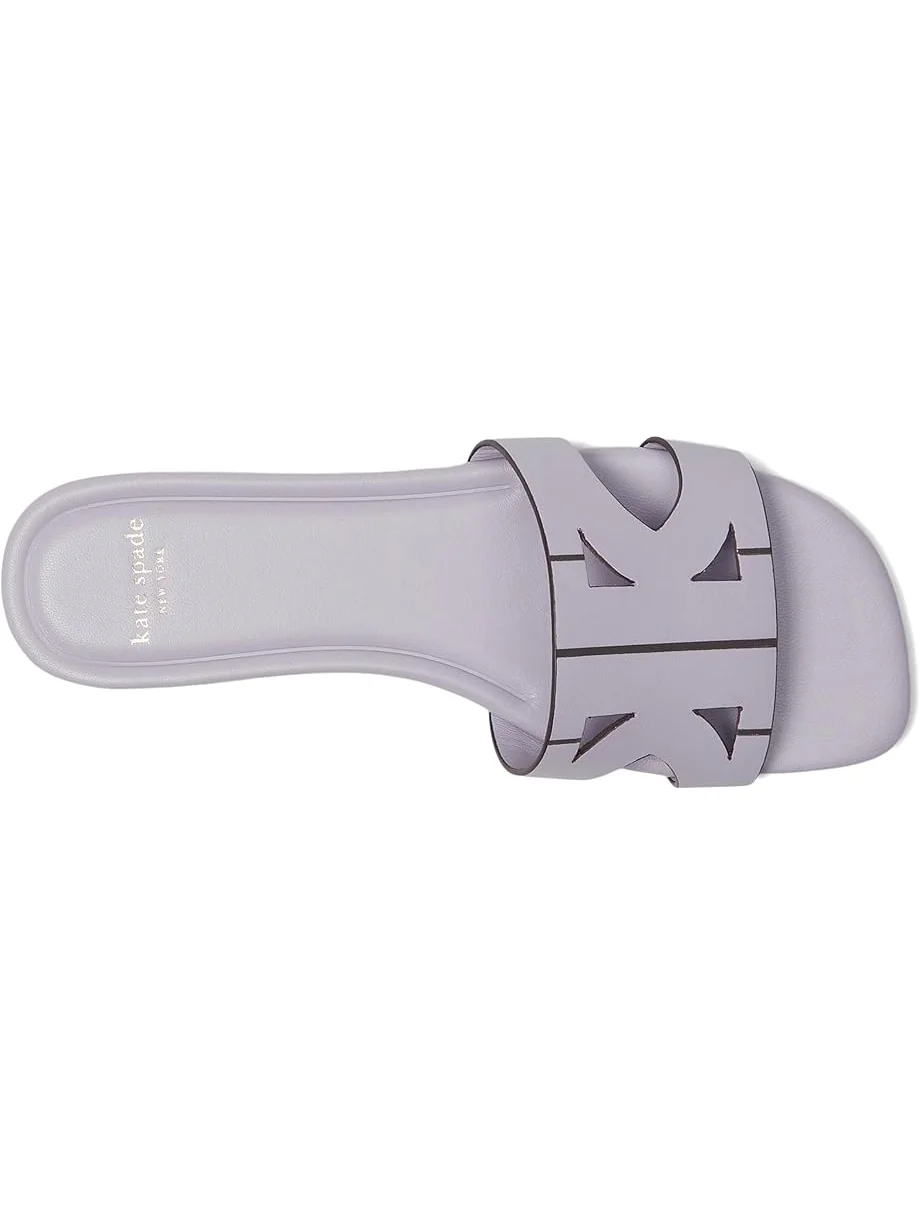 Сандалии Kate Spade New York Duo Slide Sandal — изображение 2 из 7, кремовый