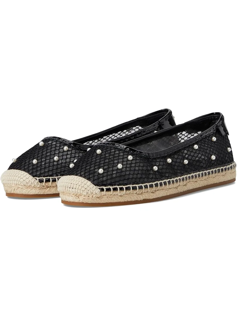 Балетки Kate Spade New York Pearl Fishnet Espadrille Ballet Flat — изображение 1 из 7, черный