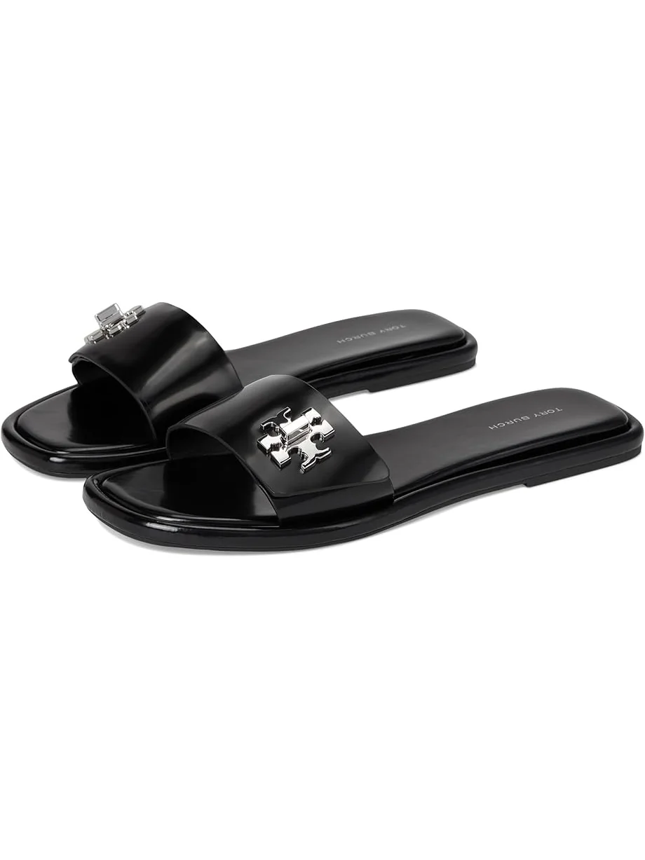 Сандалии Tory Burch T Lock Slide — изображение 1 из 7, черный