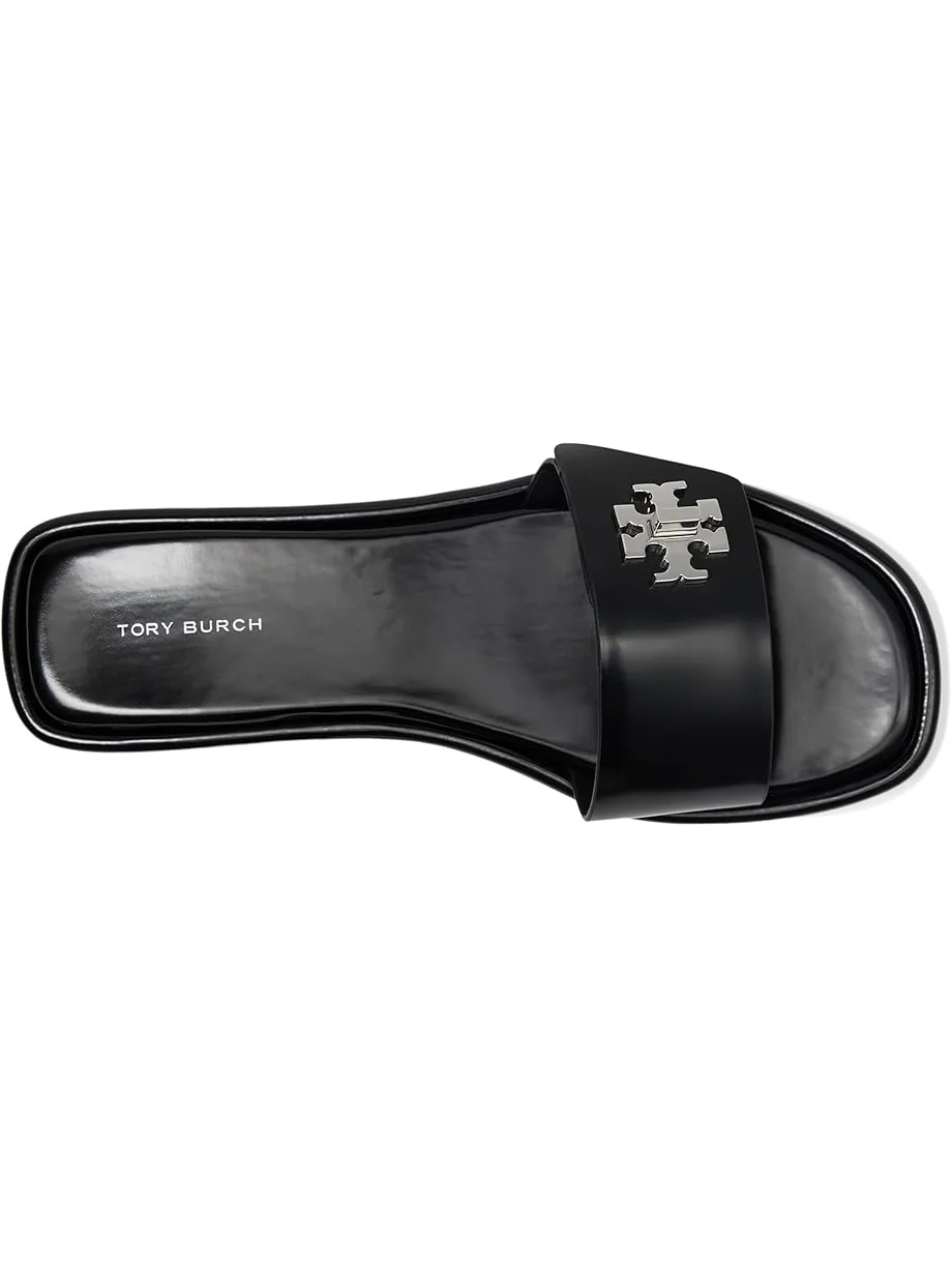 Сандалии Tory Burch T Lock Slide — изображение 2 из 7, черный