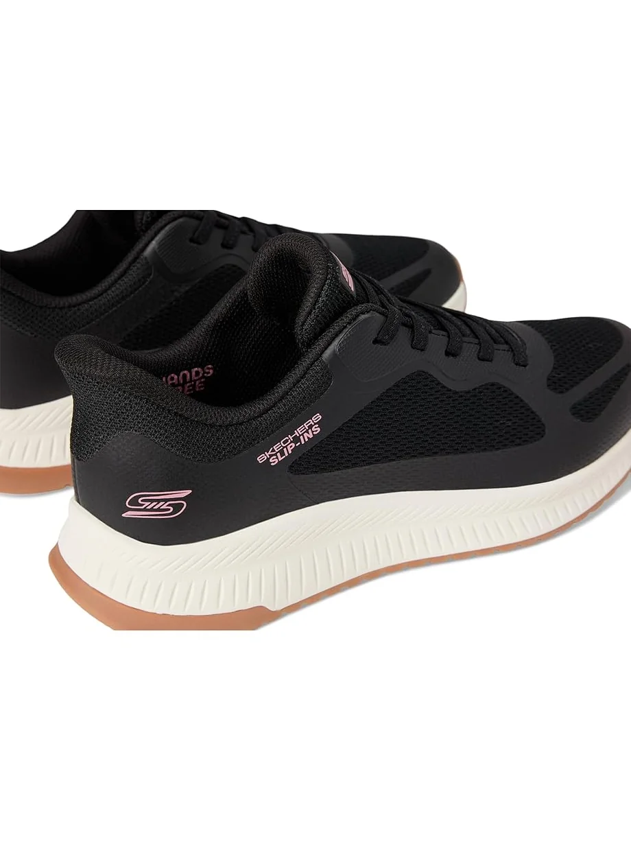 Кроссовки BOBS from SKECHERS Hands Free Slip-Ins Bobs Squad 4 - Staple Look — изображение 6 из 7, черный
