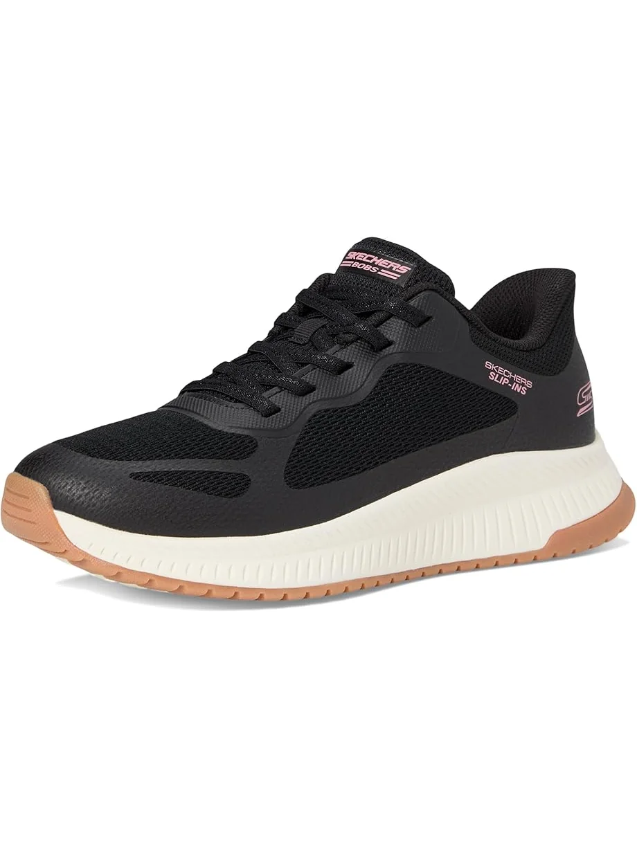Кроссовки BOBS from SKECHERS Hands Free Slip-Ins Bobs Squad 4 - Staple Look — изображение 7 из 7, черный