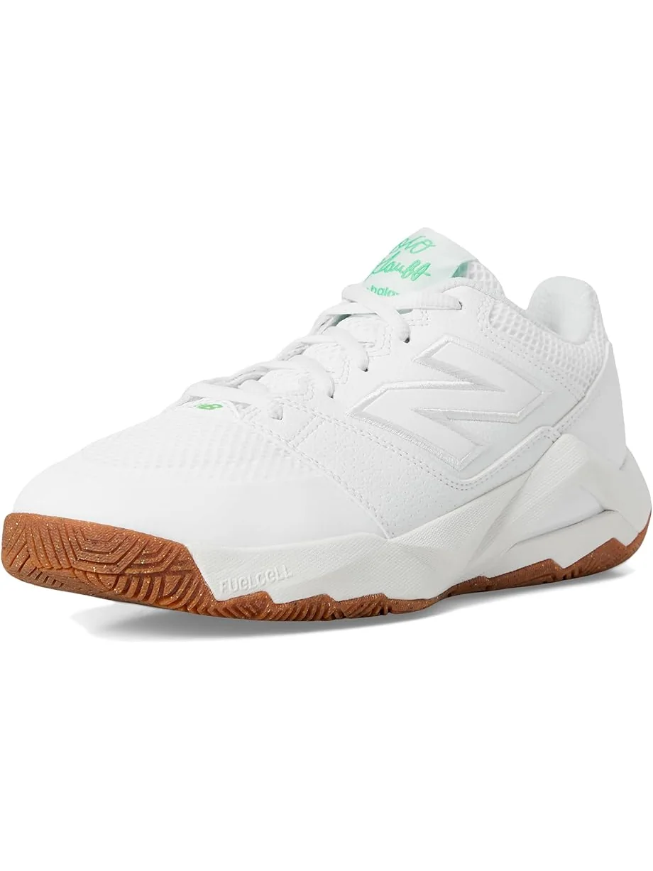 Кроссовки New Balance FuelCell Delray V2 — изображение 7 из 7, белый/зеленый