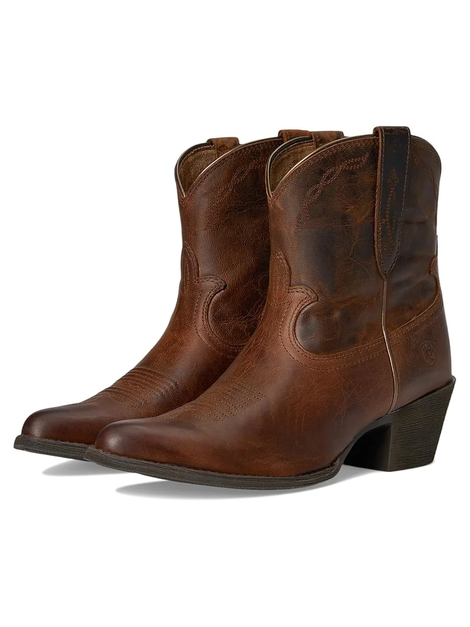 Женские ботинки Ariat Maggie в ковбойском стиле высокие — изображение 1 из 7, коричневый
