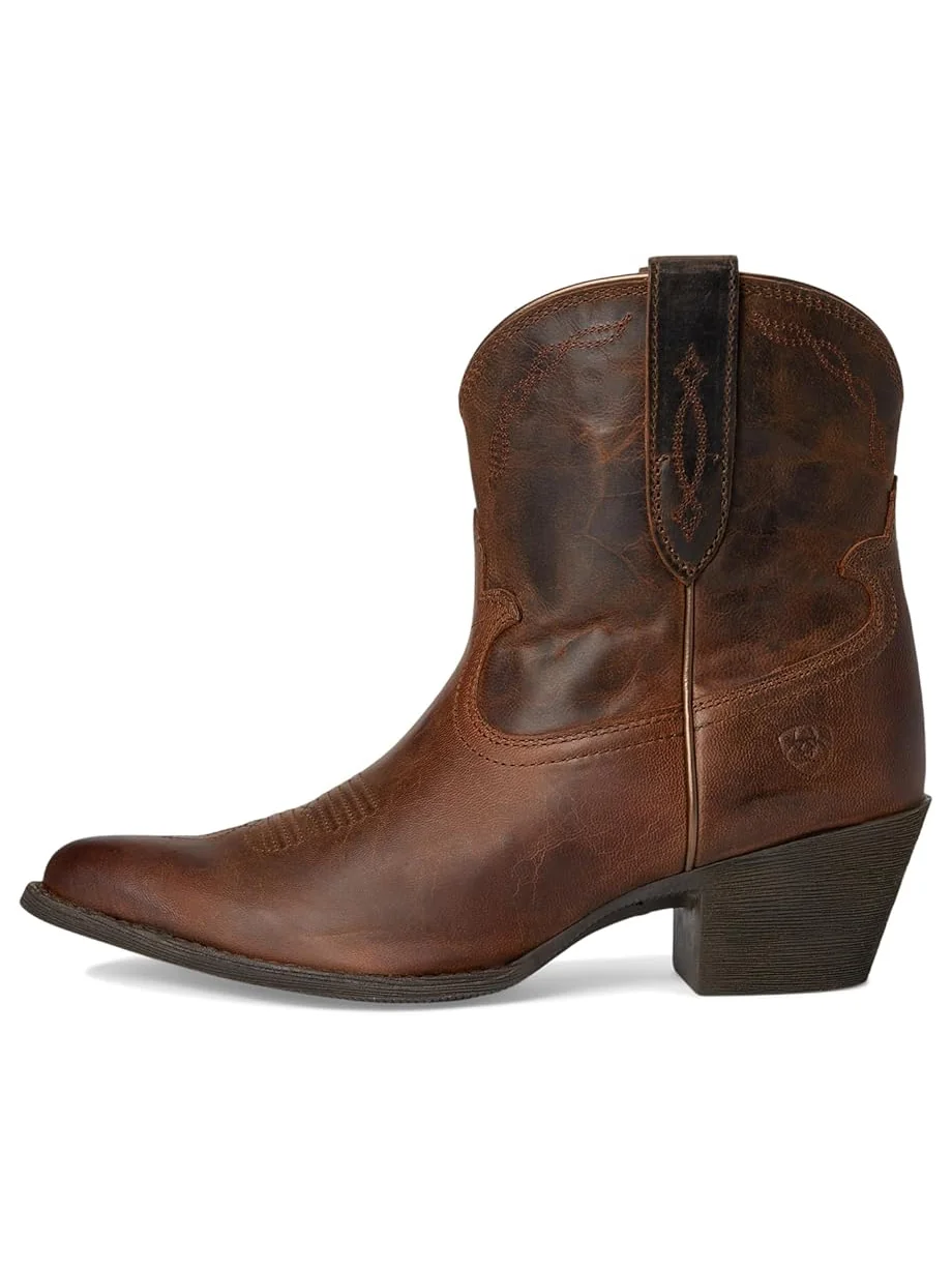 Женские ботинки Ariat Maggie в ковбойском стиле высокие — изображение 4 из 7, коричневый