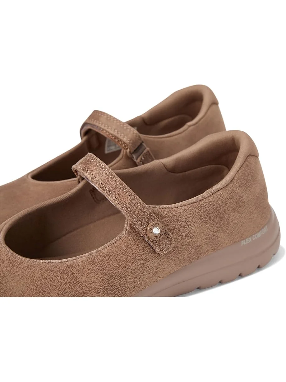 Балетки SKECHERS Performance On-the-go Flex - Whisper — изображение 6 из 7, коричневый