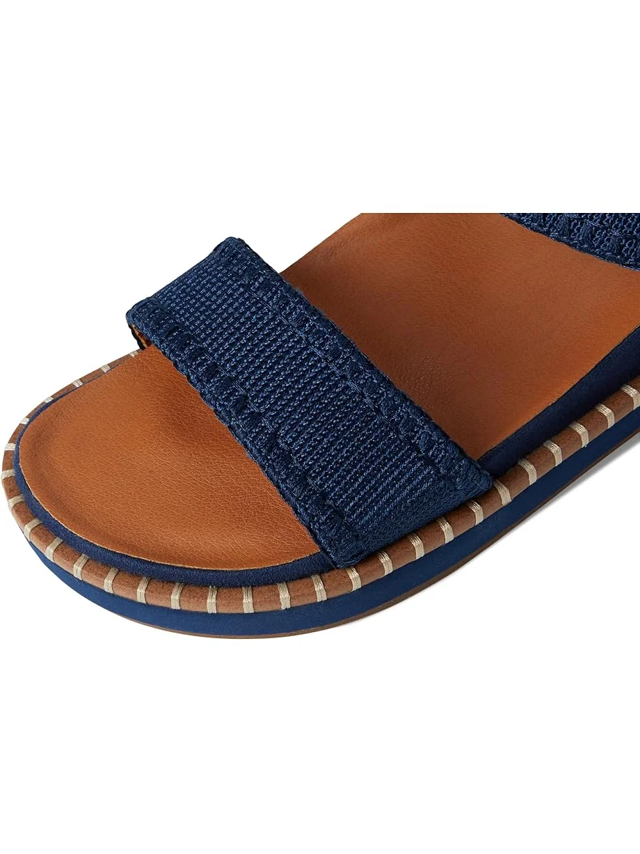 Сандалии Lucky Brand Ullaniah Platform Ankle Strap Sandals — изображение 6 из 7, синий
