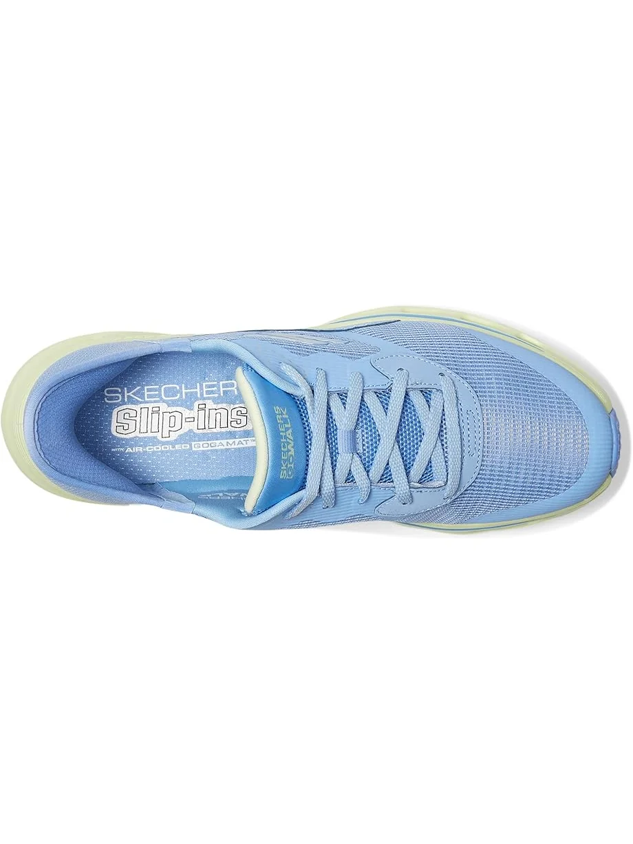 Кроссовки SKECHERS Performance Go Walk Glide Step 2.0 Belah Hands Free Slip-Ins — изображение 2 из 7, синий