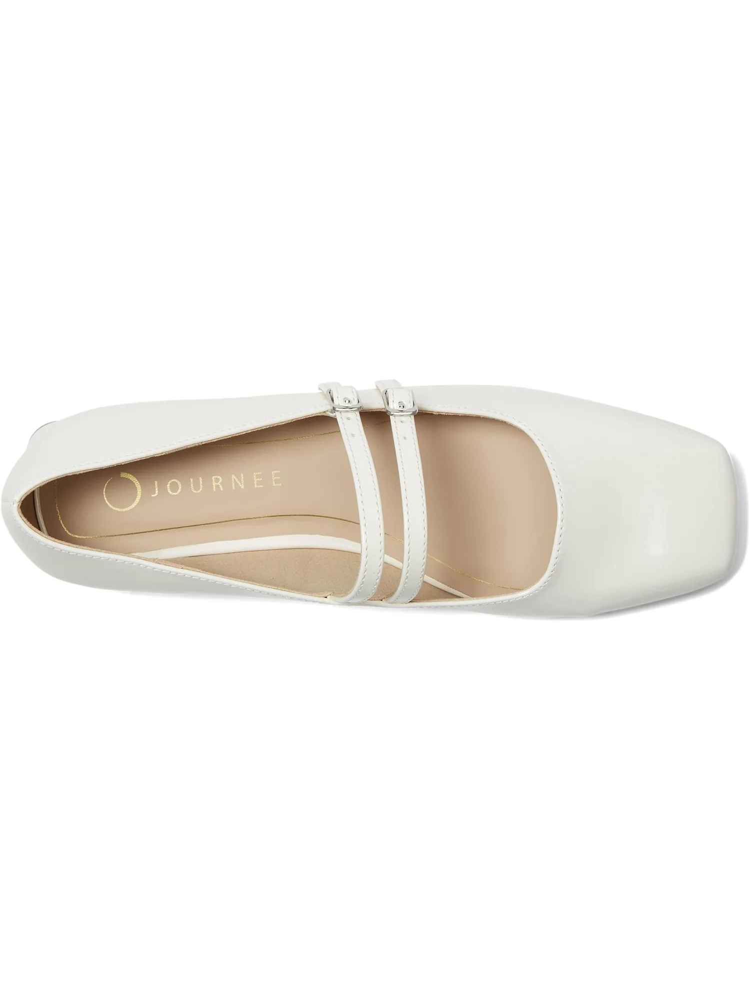 Балетки Journee Collection Women's Gredah — изображение 2 из 7, белый