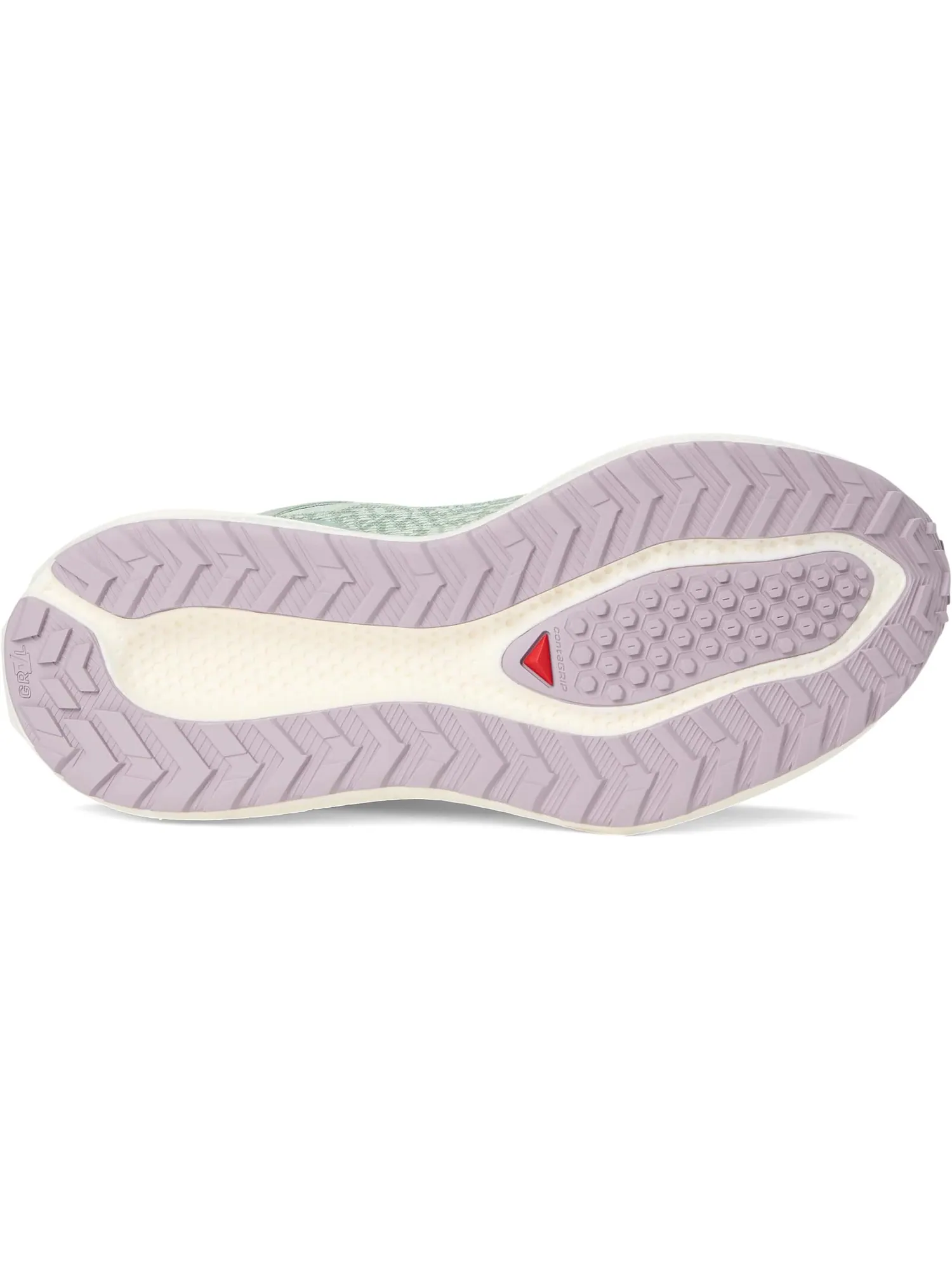 Кроссовки Salomon Aero Glide 3 Grvl, цвет Sea Foam/Vanilla Ice/Nirvana — изображение 3 из 7