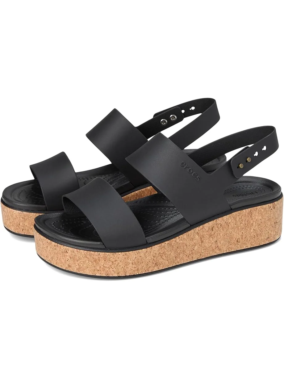 Туфли Crocs Brooklyn Cork Low Wedge