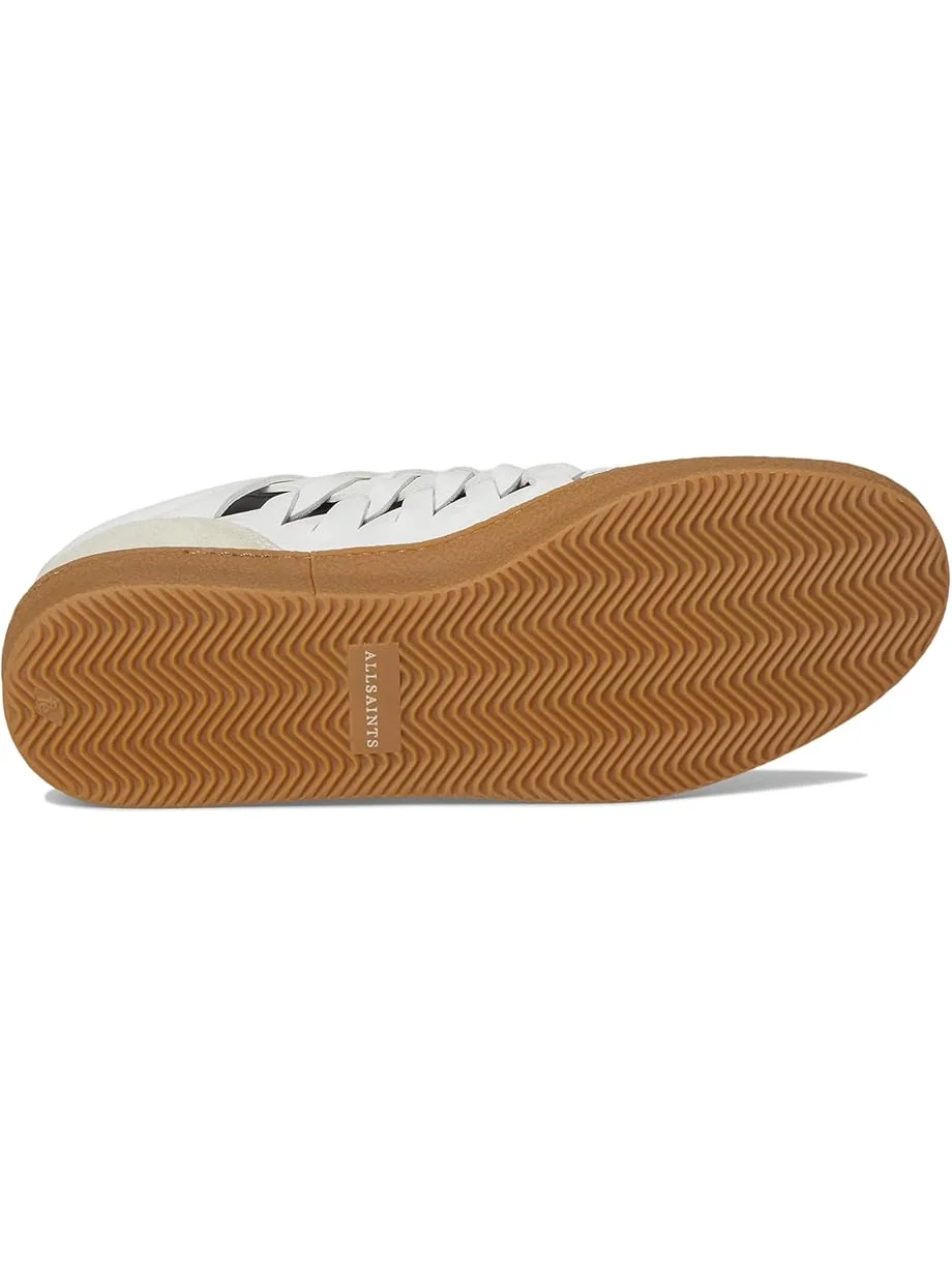 Кроссовки AllSaints Velma Woven Sneakers — изображение 3 из 7, белый