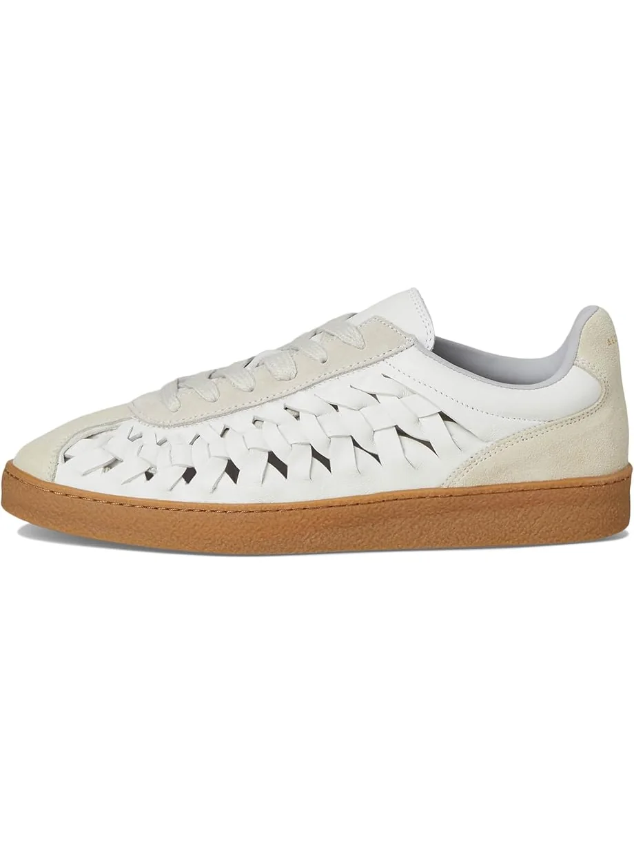 Кроссовки AllSaints Velma Woven Sneakers — изображение 4 из 7, белый