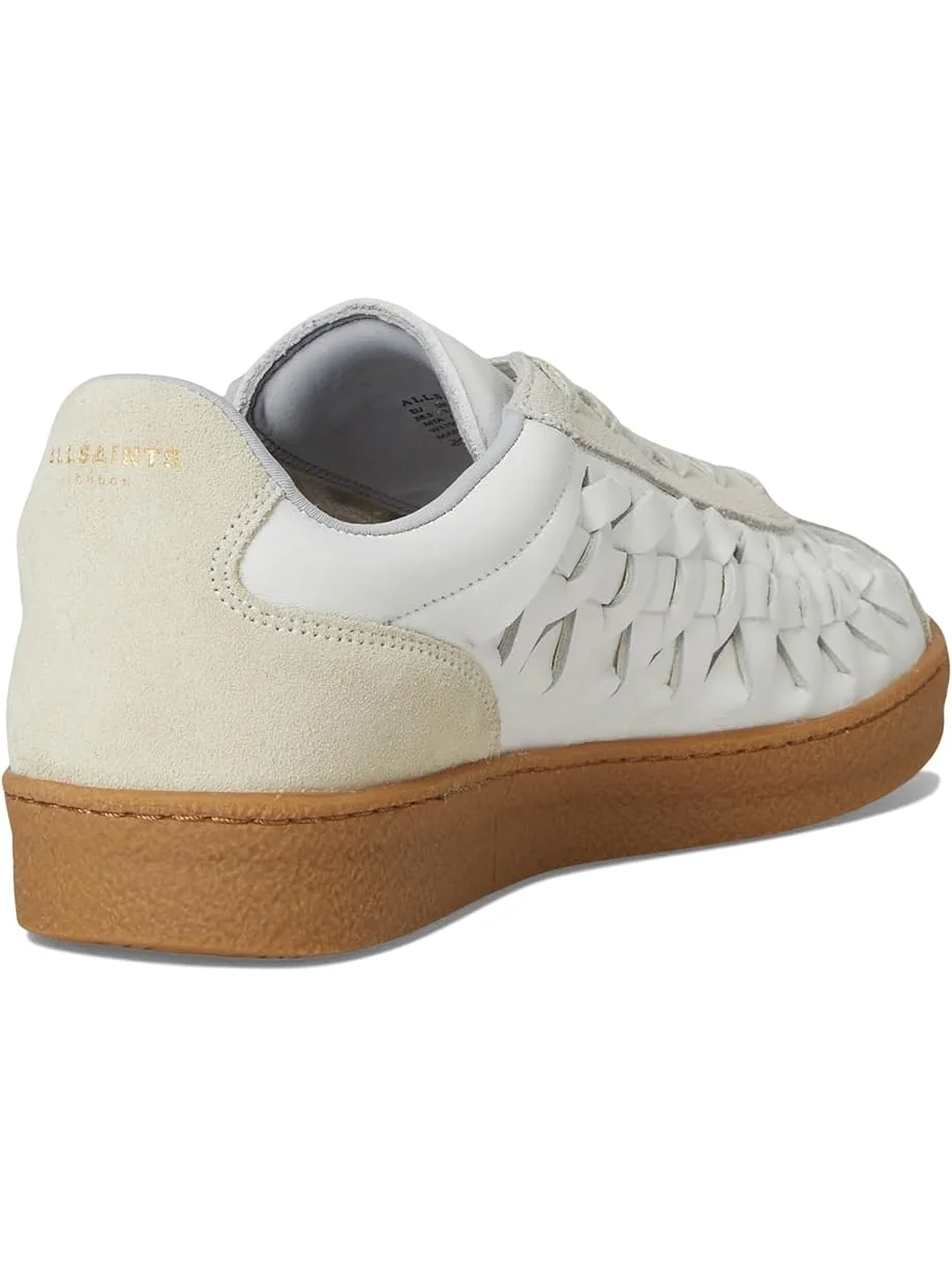Кроссовки AllSaints Velma Woven Sneakers — изображение 5 из 7, белый