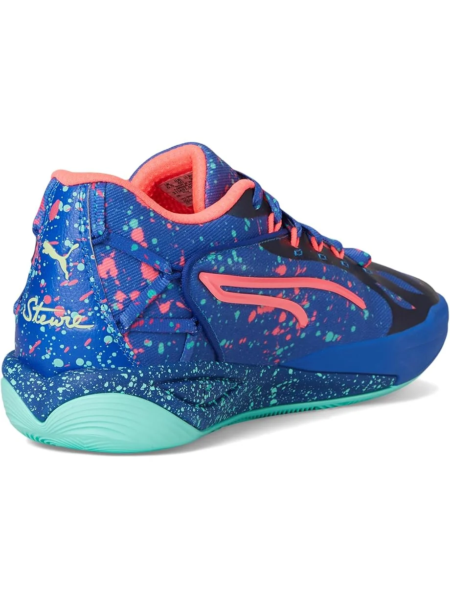 Кроссовки PUMA Stewie Basketball Shoes — изображение 5 из 7, синий