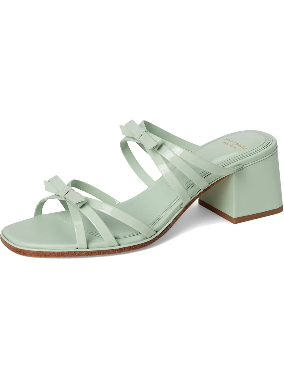 Туфли Kate Spade New York Carolina Block Heel Sandals — изображение 7 из 7, зеленый