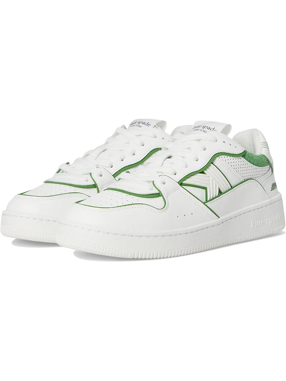 Кроссовки Kate Spade New York 93 Kicks Low Top Lace Up Sneaker — зеленый