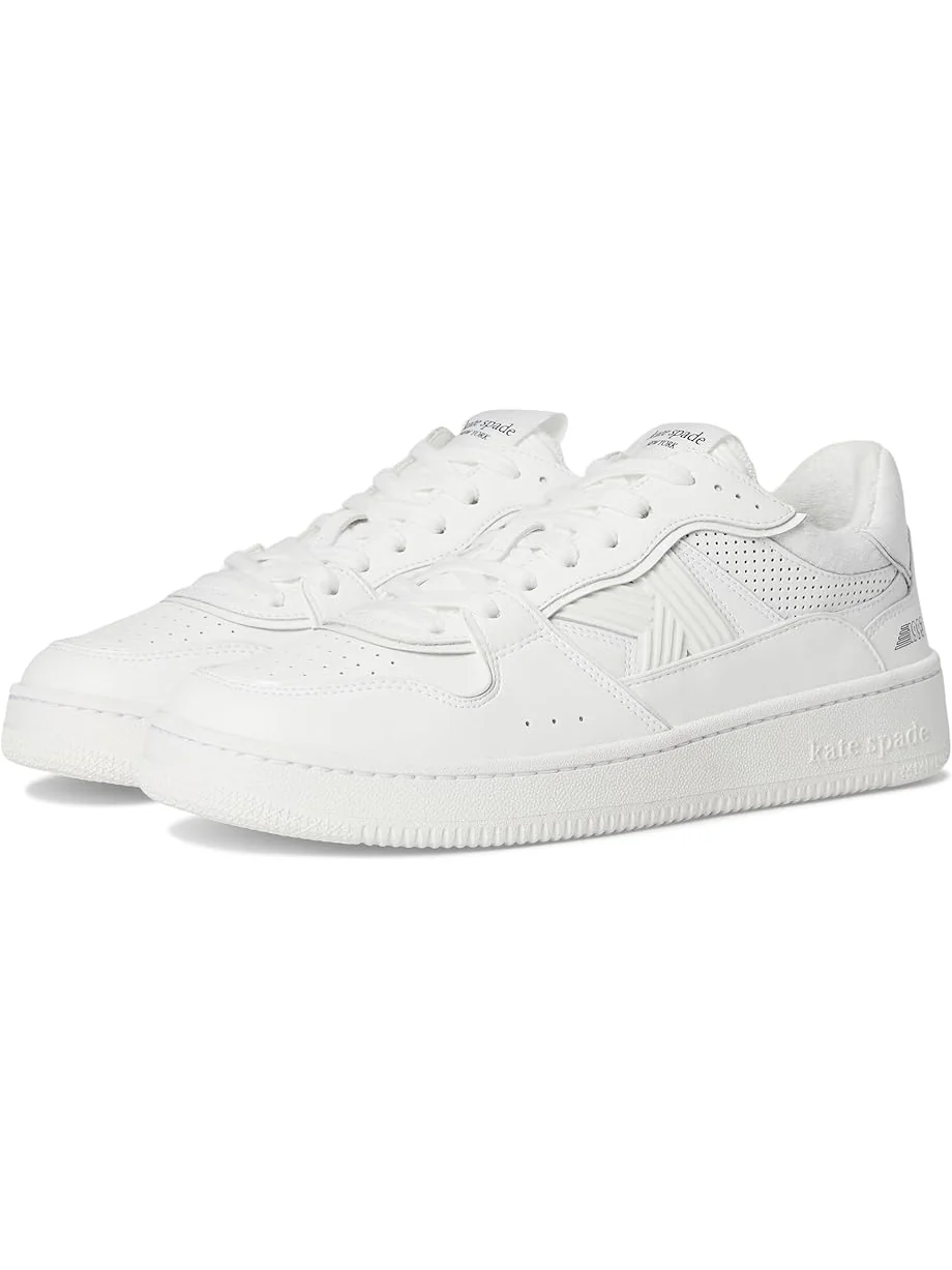 Кроссовки Kate Spade New York 93 Kicks Low Top Lace Up Sneaker — белый