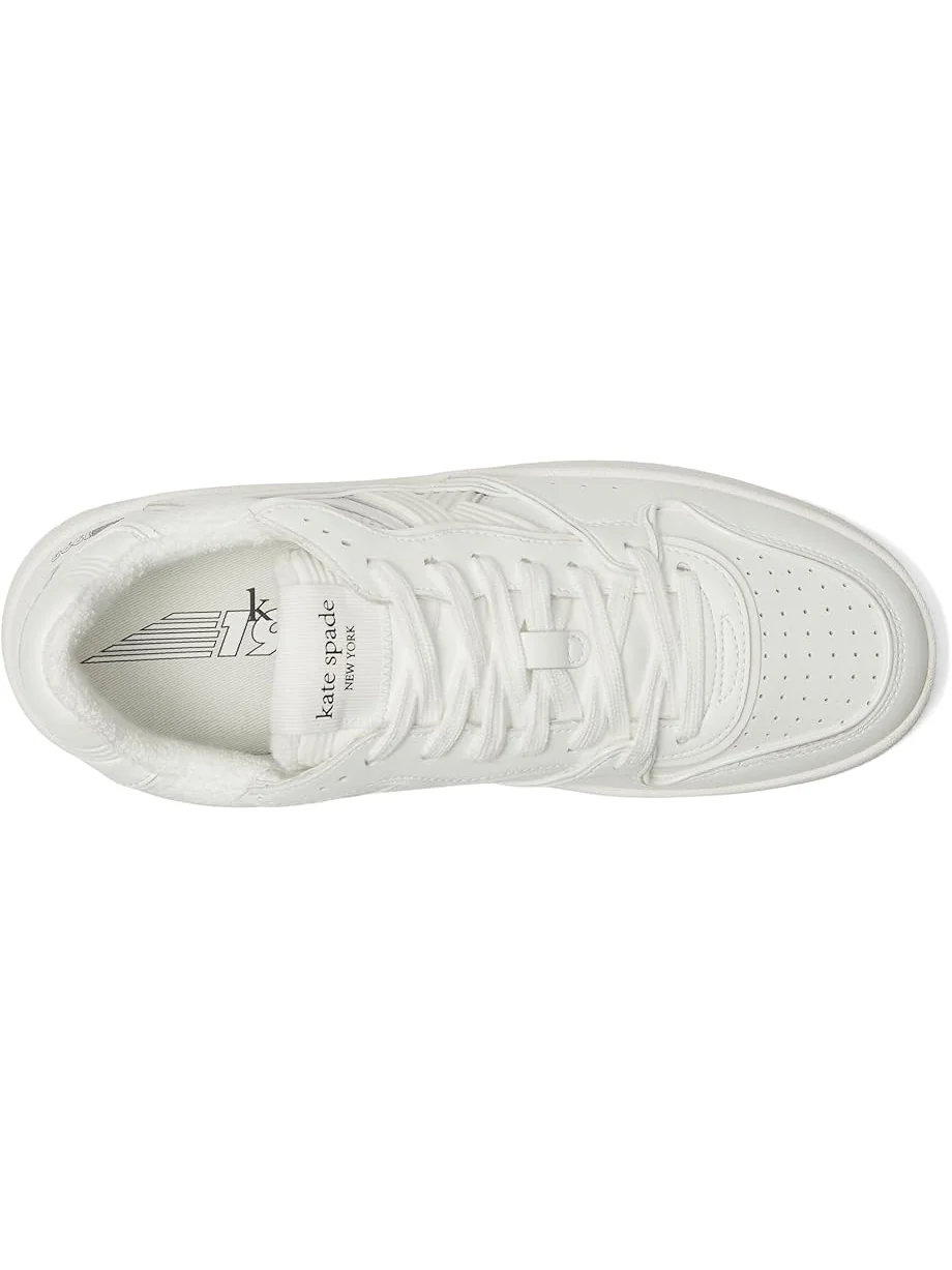 Кроссовки Kate Spade New York 93 Kicks Low Top Lace Up Sneaker — изображение 2 из 7, белый