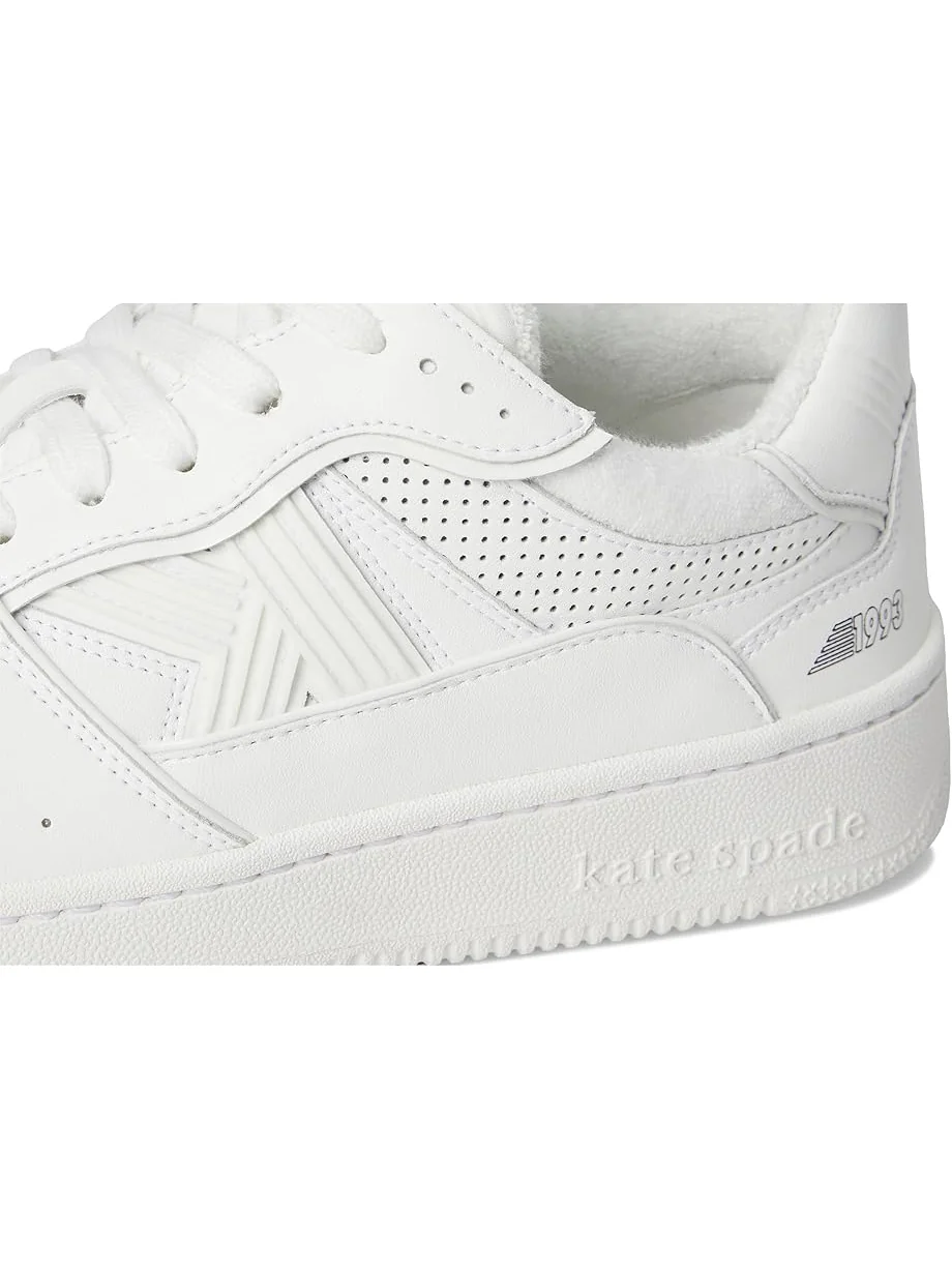 Кроссовки Kate Spade New York 93 Kicks Low Top Lace Up Sneaker — изображение 6 из 7, белый