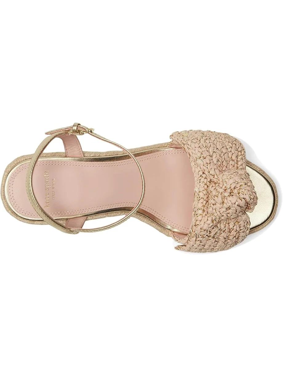 Туфли Kate Spade New York Leandra Raffia Espadrille Wedge Sandal — изображение 2 из 7