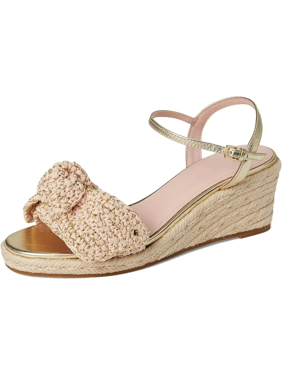 Туфли Kate Spade New York Leandra Raffia Espadrille Wedge Sandal — изображение 7 из 7