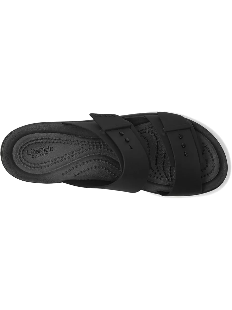Сандалии Crocs Brooklyn Buckle Low Low — изображение 2 из 7, черный