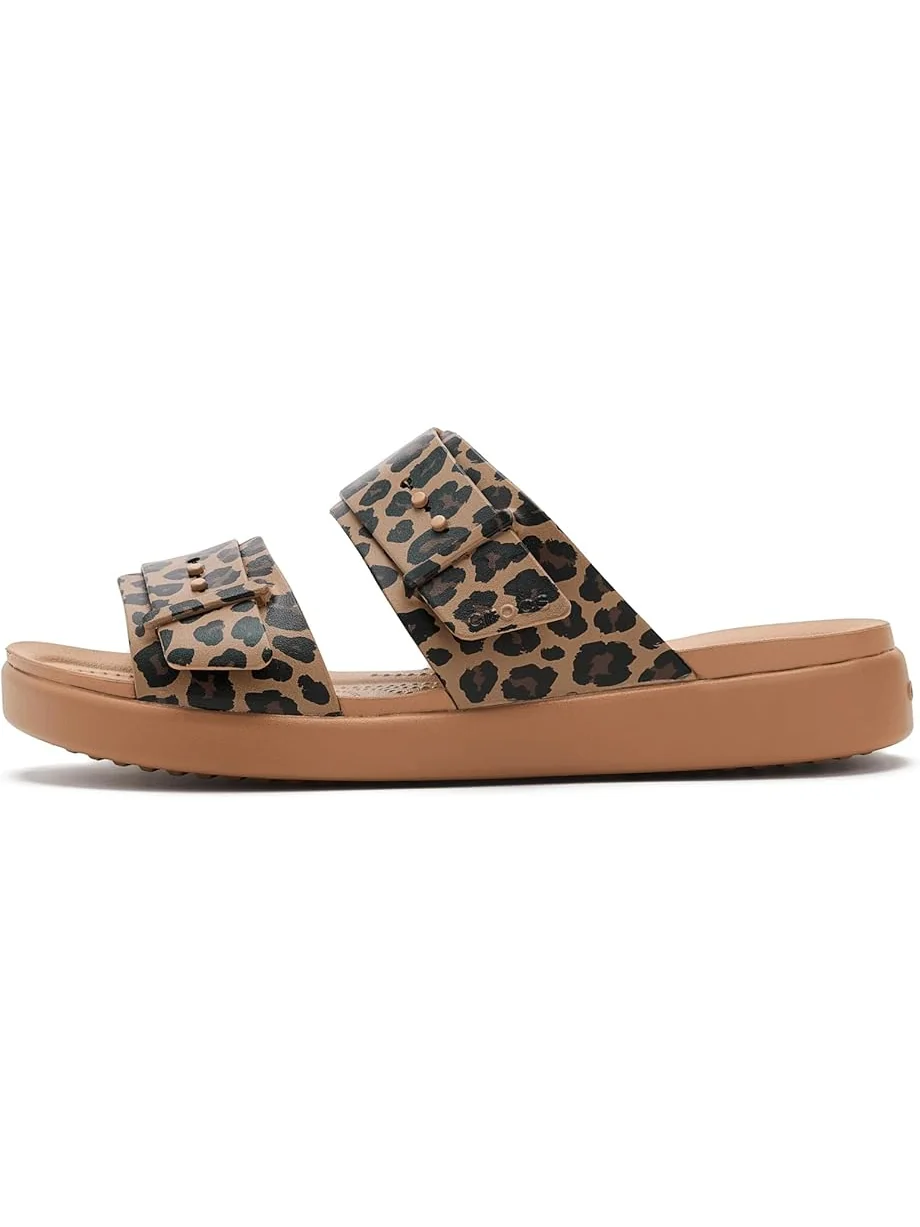 Женские сандалии Crocs Brooklyn Buckle Low Low — изображение 4 из 7, коричневый