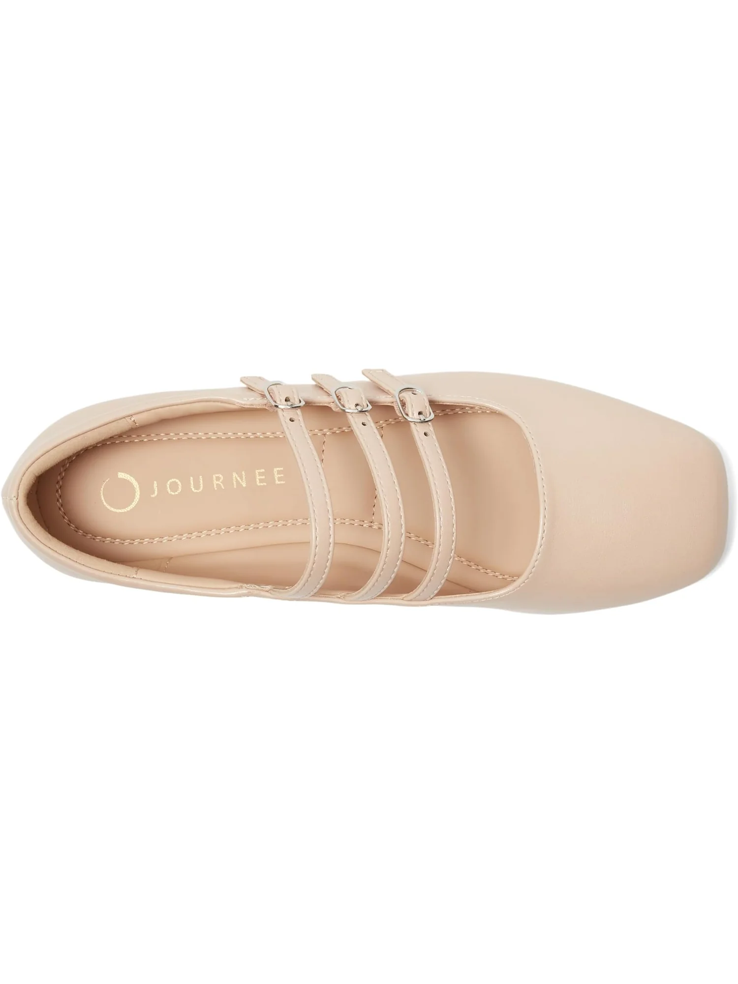 Балетки Journee Collection Darlin — изображение 2 из 7, нудовый