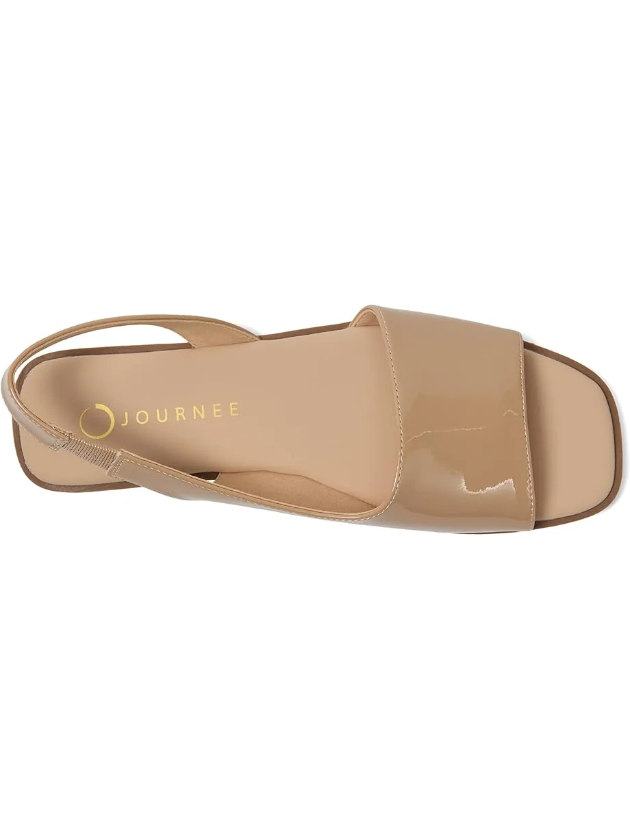 Сандалии Journee Collection Brinsley — изображение 2 из 7, бежевый