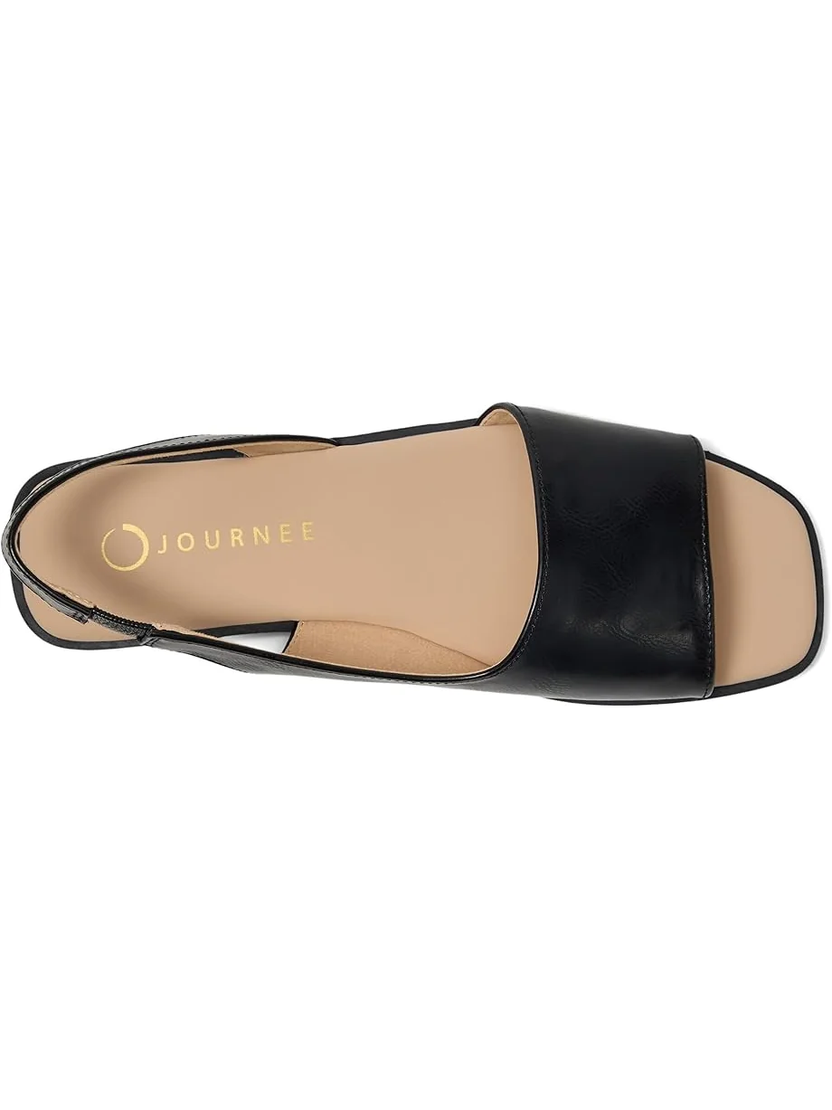 Сандалии Journee Collection Brinsley — изображение 2 из 7, черный