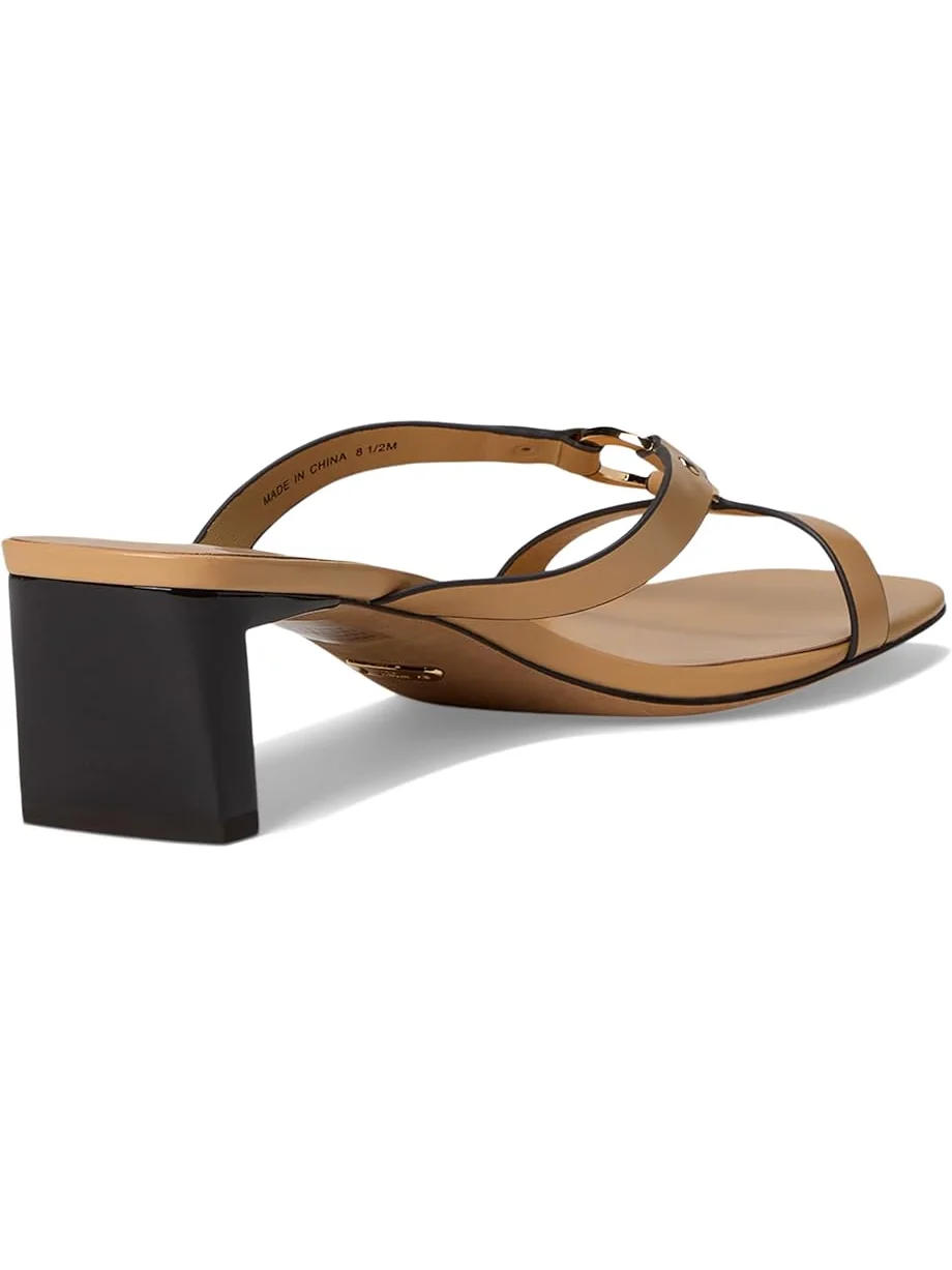 Туфли Tory Burch Ring Heel Sandal 55Mm — изображение 5 из 7, бежевый